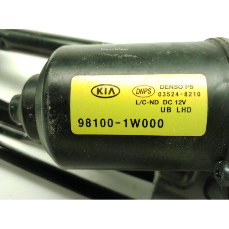 MOTOR LIMPIAPARABRISAS DEL KIA RIO III (UB)|Desguaces La Cabaña