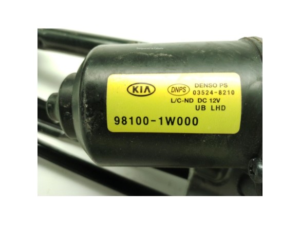 MOTOR LIMPIAPARABRISAS DEL KIA RIO III (UB)|Desguaces La Cabaña