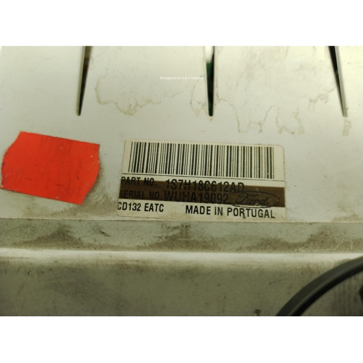 1S7H18C612AD, MANDO CLIMA FORD MONDEO III (B5Y)|Desguaces La Cabaña