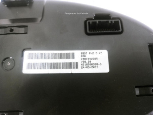 2481040038R CUADRO INSTRUMENTOS RENAULT MEGANE III Fastback (BZ0_) |Desguaces La Cabaña