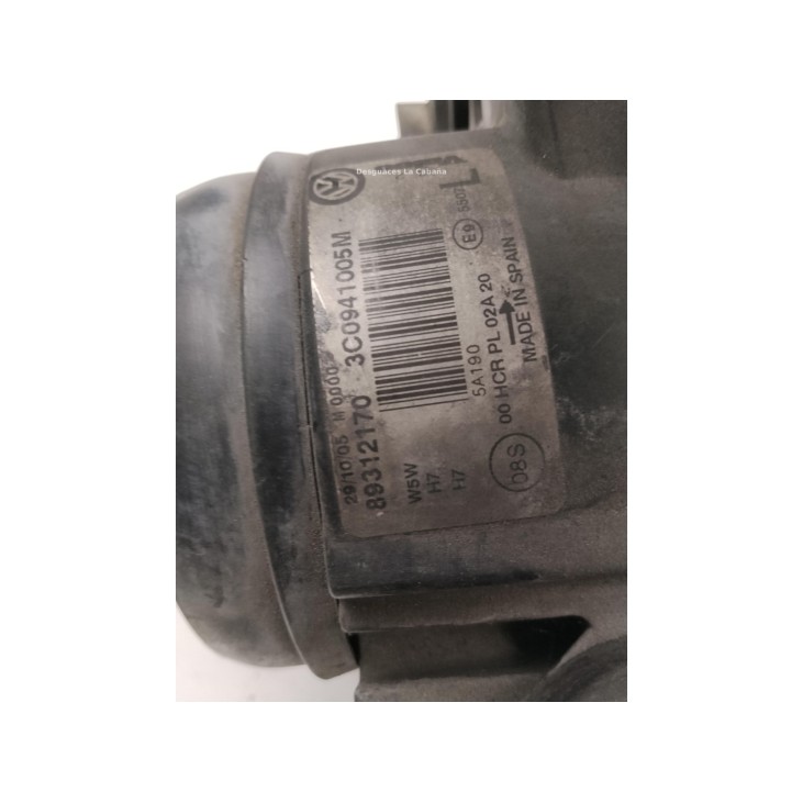3C0941005AA FARO IZQUIERDO VW PASSAT (3C2)|Desguaces La Cabaña