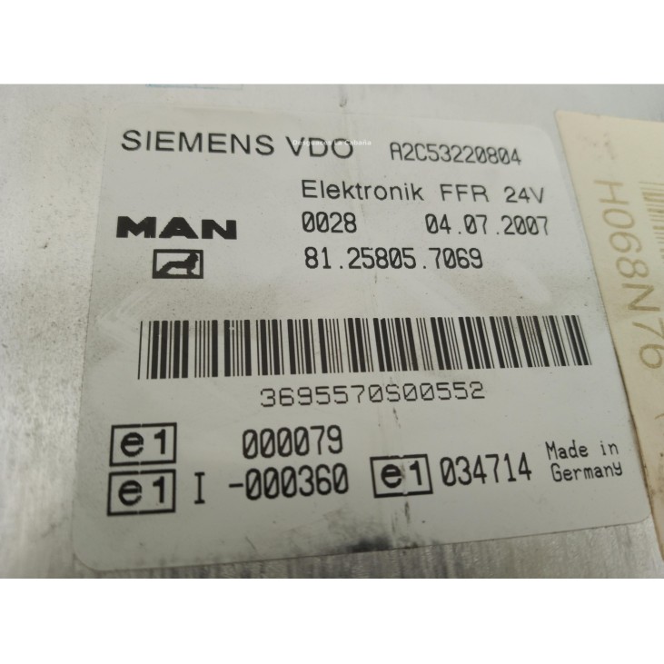 81258057069 A2C53220804 MODULO ELECTRONICO  MAN TGA|Desguaces La Cabaña