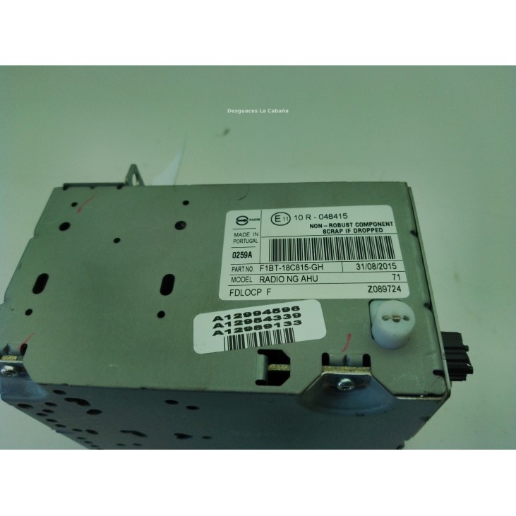  F1BT18C815GH MODULO RADIO FORD TRANSIT Furgón|Desguaces La Cabaña