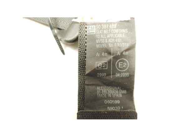 R488T5P CINTURON TRA DER OPEL CORSA B (S93)|Desguaces La Cabaña