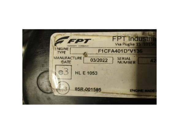 F1CFA401D MOTOR IVECO DAILY VI Caja/Chasis|Desguaces La Cabaña