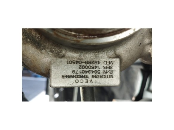 F1CFA401D MOTOR IVECO DAILY VI Caja/Chasis|Desguaces La Cabaña