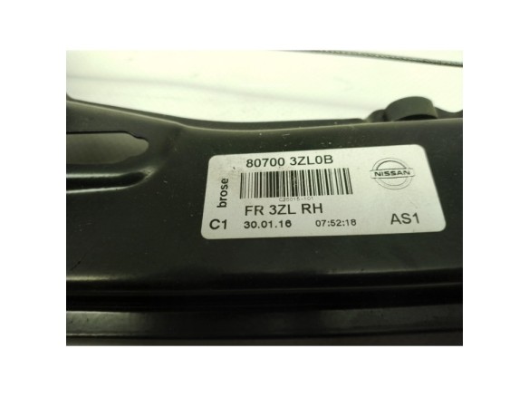 ELEVALUNAS PUERTA LAT DEL DER NISSAN PULSAR Fastback (C13)|Desguaces La Cabaña