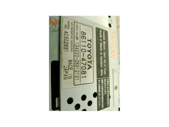 86110 47081 NAVEGADOR TOYOTA PRIUS Fastback (_W2_)|Desguaces La Cabaña
