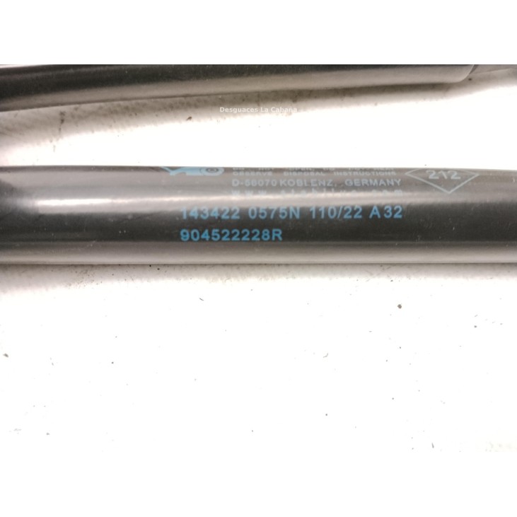 904522228R AMORTIGUADOR PORTON / TAPA MALETA DACIA DUSTER (HM_)|Desguaces La Cabaña