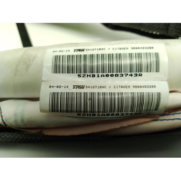 9800483280 AIRBAG CORTINA IZQ CITROEN C4 Picasso II|Desguaces La Cabaña
