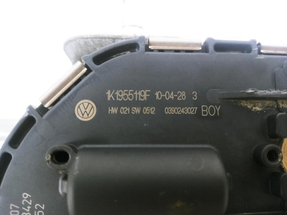 1K1955119F MOTOR LIMPIAPARABRISAS DEL VW GOLF VI (5K1) |Desguaces La Cabaña