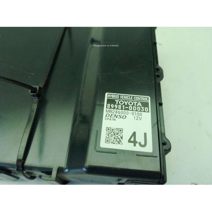 899810D030 MODULO ELECTRONICO TOYOTA YARIS CROSS (MXP_)|Desguaces La Cabaña