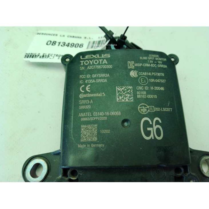  A2C7756700300 MODULO ELECTRONICO TOYOTA YARIS CROSS (MXP_)|Desguaces La Cabaña