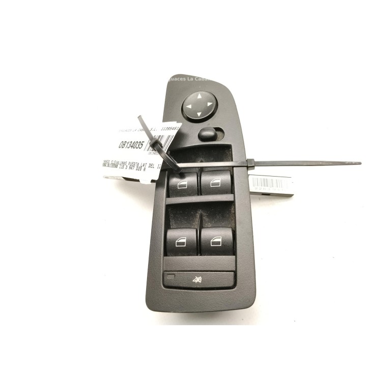 61319216558 MANDO ELEVALUNAS PUERTA LAT DEL IZQ BMW 1 (E87)|Desguaces La Cabaña