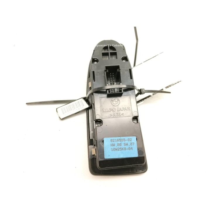 61319216558 MANDO ELEVALUNAS PUERTA LAT DEL IZQ BMW 1 (E87)|Desguaces La Cabaña