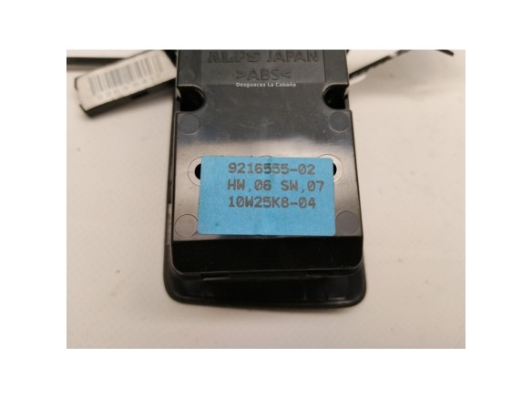 61319216558 MANDO ELEVALUNAS PUERTA LAT DEL IZQ BMW 1 (E87)|Desguaces La Cabaña