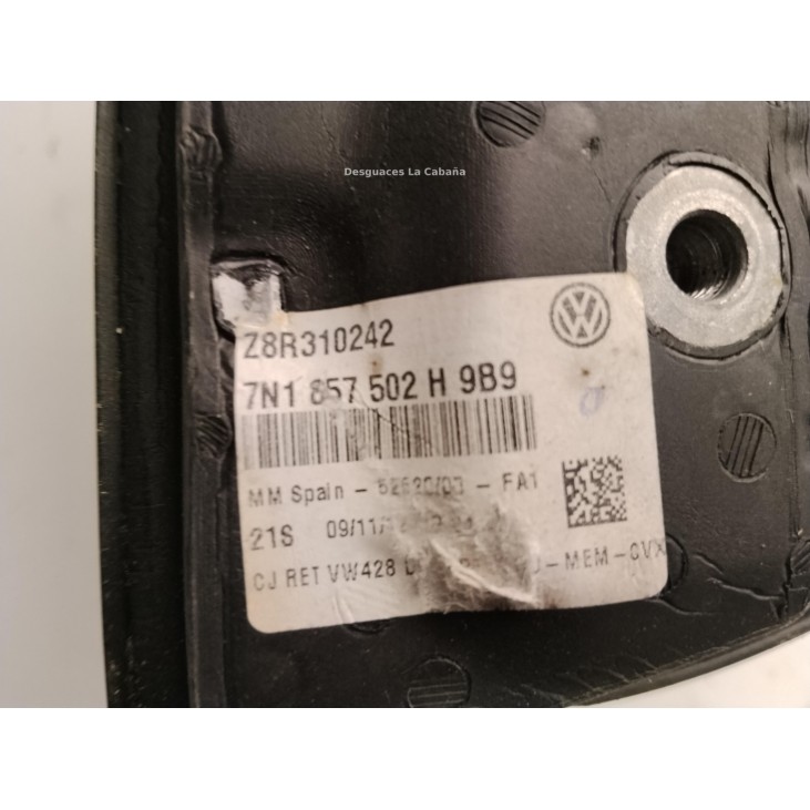 7N1857508T 9B9 ESPEJO DER SEAT ALHAMBRA (710, 711)|Desguaces La Cabaña