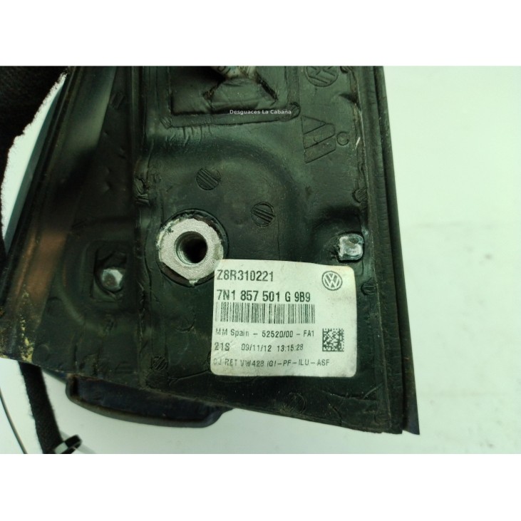 7N1857507AB9B9 ESPEJO IZQ SEAT ALHAMBRA (710, 711)|Desguaces La Cabaña