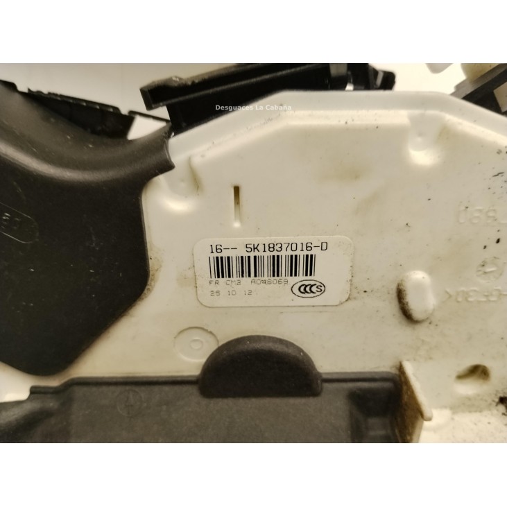5K1837016H CERRADURA PUERTA LAT DEL DER SEAT ALHAMBRA (710, 711)|Desguaces La Cabaña