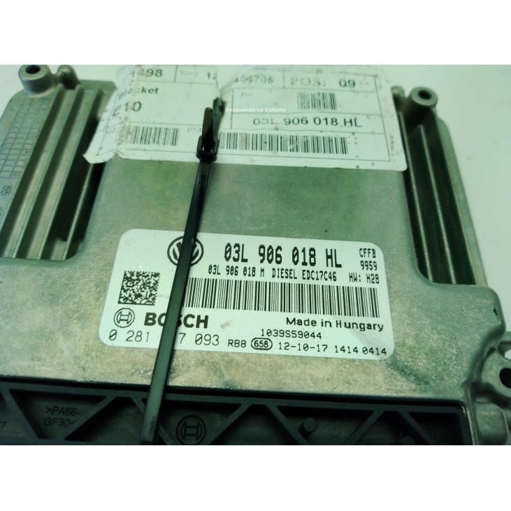 03L906018HL CENTRALITA MOTOR SEAT ALHAMBRA (710, 711)|Desguaces La Cabaña