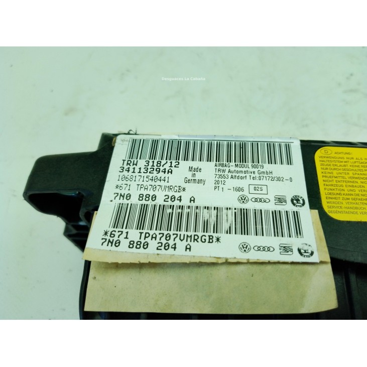 7N0880204C AIRBAG DER SEAT ALHAMBRA (710, 711)|Desguaces La Cabaña
