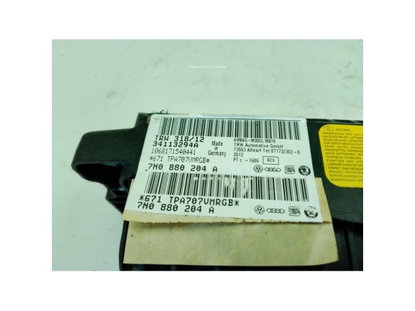7N0880204C AIRBAG DER SEAT ALHAMBRA (710, 711)|Desguaces La Cabaña