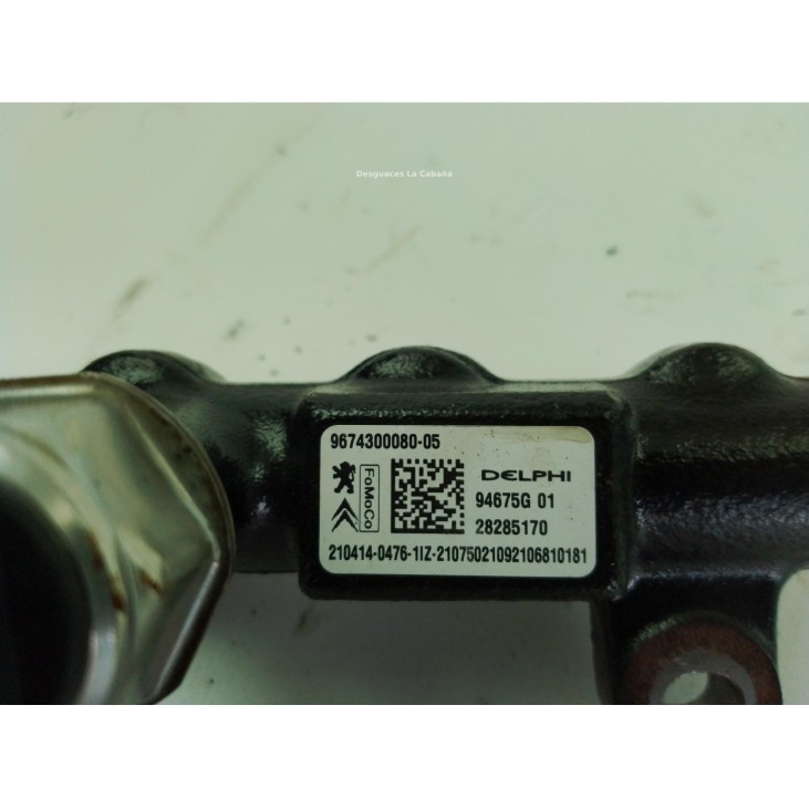 9674300080 RAMPA INYECCION CITROEN JUMPER Furgón|Desguaces La Cabaña