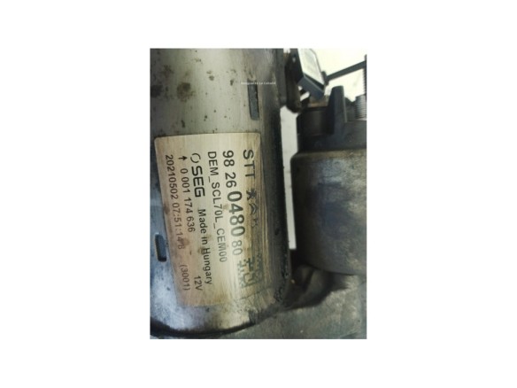 9826048080 ARRANQUE CITROEN JUMPER Furgón|Desguaces La Cabaña