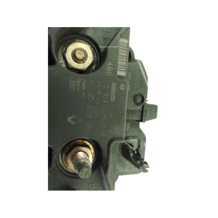  0124525043 ALTERNADOR OPEL VIVARO A Combi (X83)|Desguaces La Cabaña