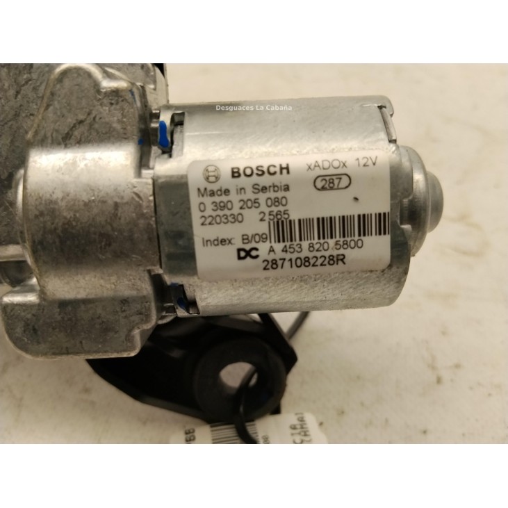 287109280R MOTOR LIMPIAPARABRISAS TRA DACIA DUSTER (HM_)|Desguaces La Cabaña