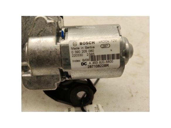 287109280R MOTOR LIMPIAPARABRISAS TRA DACIA DUSTER (HM_)|Desguaces La Cabaña