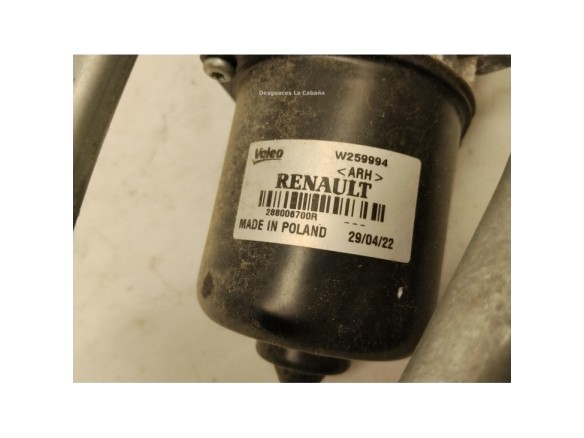 288009286R MOTOR LIMPIAPARABRISAS DEL DACIA DUSTER (HM_)|Desguaces La Cabaña