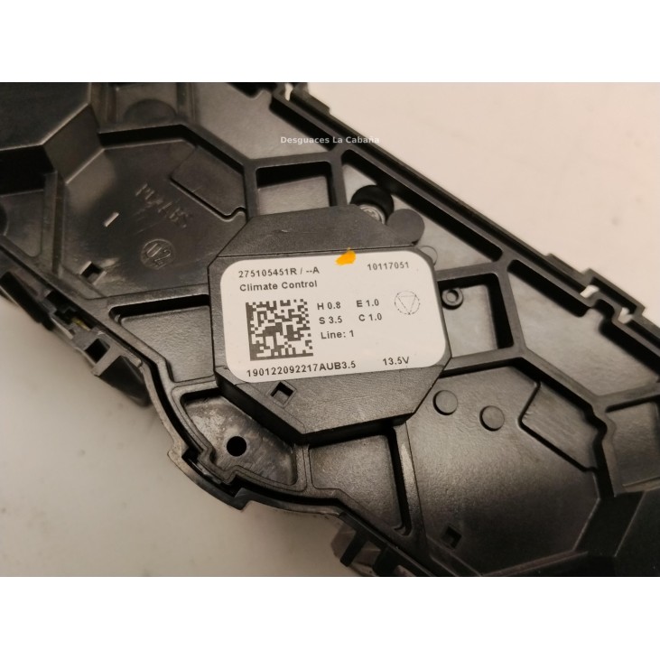  275105451R MANDO CLIMA DACIA DUSTER (HM_)|Desguaces La Cabaña