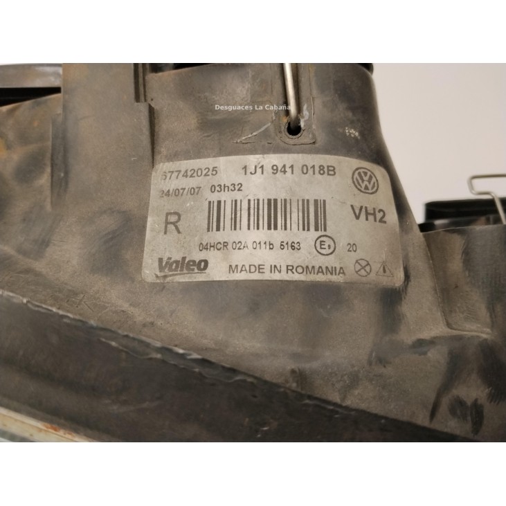 1J1941018L FARO DERECHO VW GOLF IV (1J1)|Desguaces La Cabaña