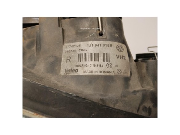 1J1941018L FARO DERECHO VW GOLF IV (1J1)|Desguaces La Cabaña