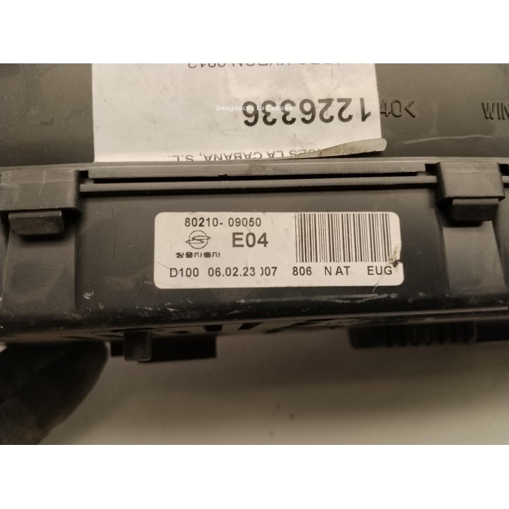 8021009050, CUADRO INSTRUMENTOS SSANGYONG KYRON|Desguaces La Cabaña