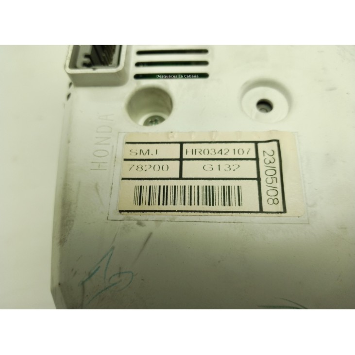 0342107 CUADRO INSTRUMENTOS HONDA CIVIC VIII Hatchback (FN, FK)|Desguaces La Cabaña