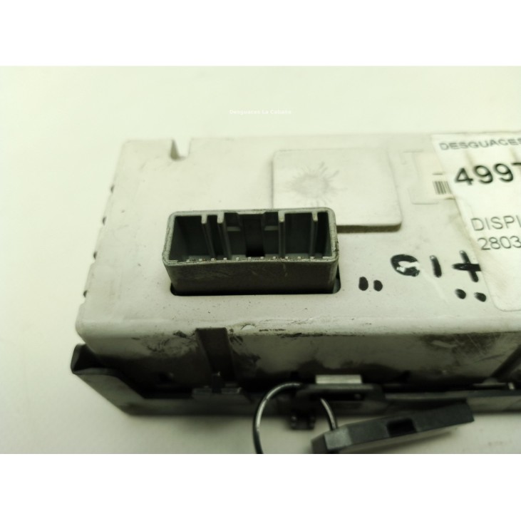 280346458R, DISPLAY RENAULT MEGANE III Fastback (BZ0_)|Desguaces La Cabaña