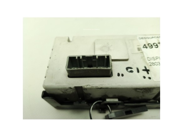 280346458R, DISPLAY RENAULT MEGANE III Fastback (BZ0_)|Desguaces La Cabaña