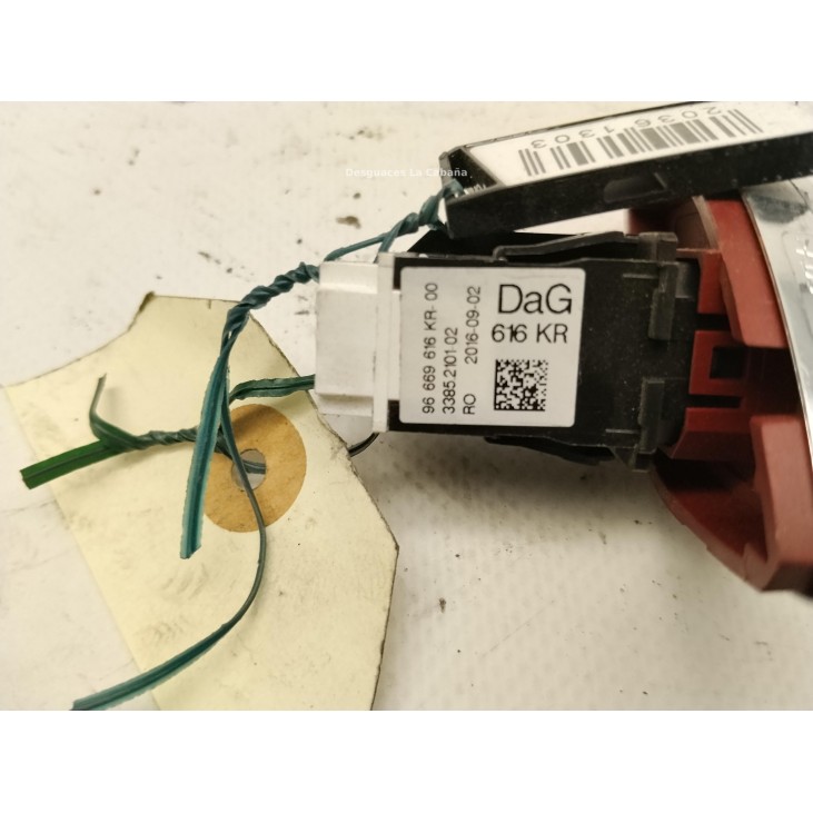 INTERRUPTOR WARNING CITROEN C3 II|Desguaces La Cabaña