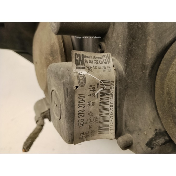 93178635 FARO IZQUIERDO OPEL ASTRA H (A04)|Desguaces La Cabaña