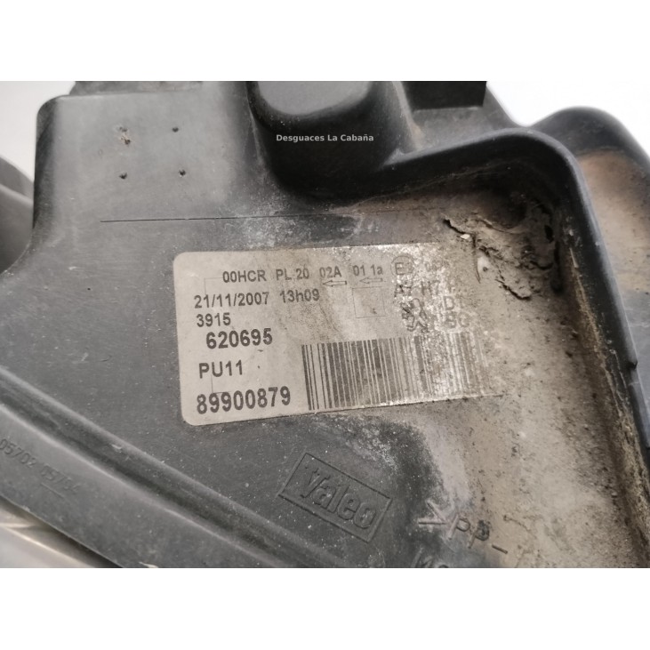 620695 FARO DERECHO PEUGEOT 207 (WA_, WC_)|Desguaces La Cabaña