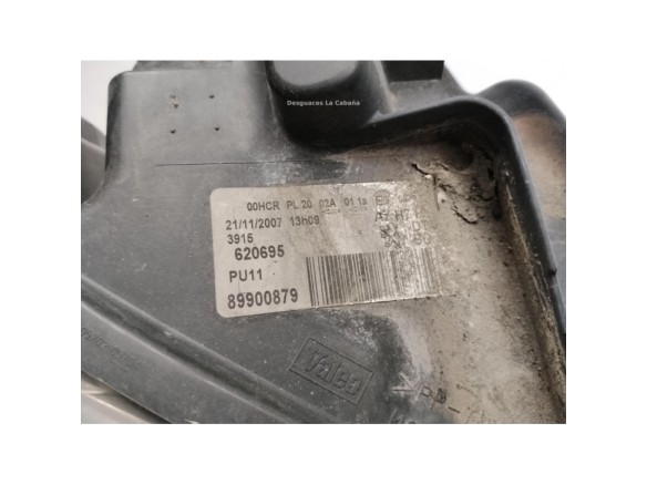 620695 FARO DERECHO PEUGEOT 207 (WA_, WC_)|Desguaces La Cabaña