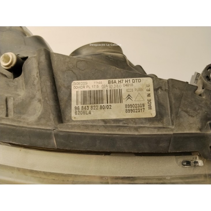 6206L4 FARO DERECHO CITROEN C4 I (LC_)|Desguaces La Cabaña