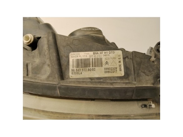 6206L4 FARO DERECHO CITROEN C4 I (LC_)|Desguaces La Cabaña