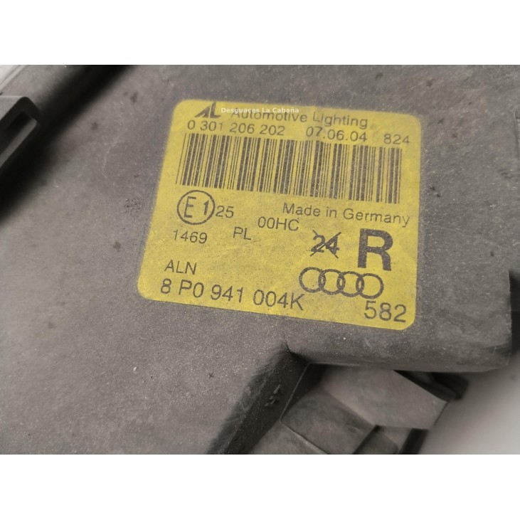 8P0941004K FARO DERECHO AUDI A3 (8P1)|Desguaces La Cabaña