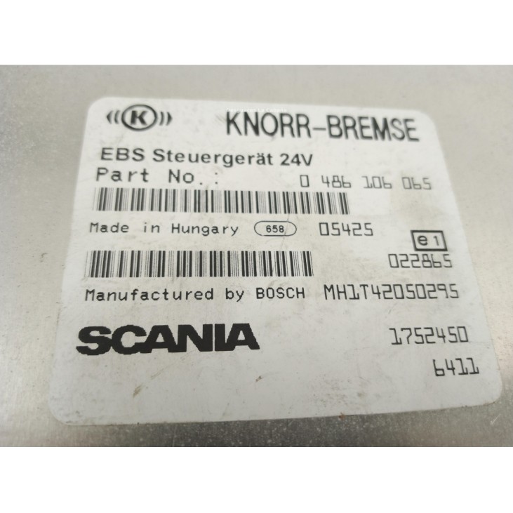 0486106065 MODULO ELECTRONICO  SCANIA R|Desguaces La Cabaña