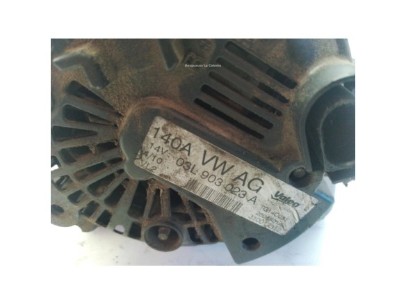 03L903023 ALTERNADOR AUDI A3 Sportback (8PA)|Desguaces La Cabaña