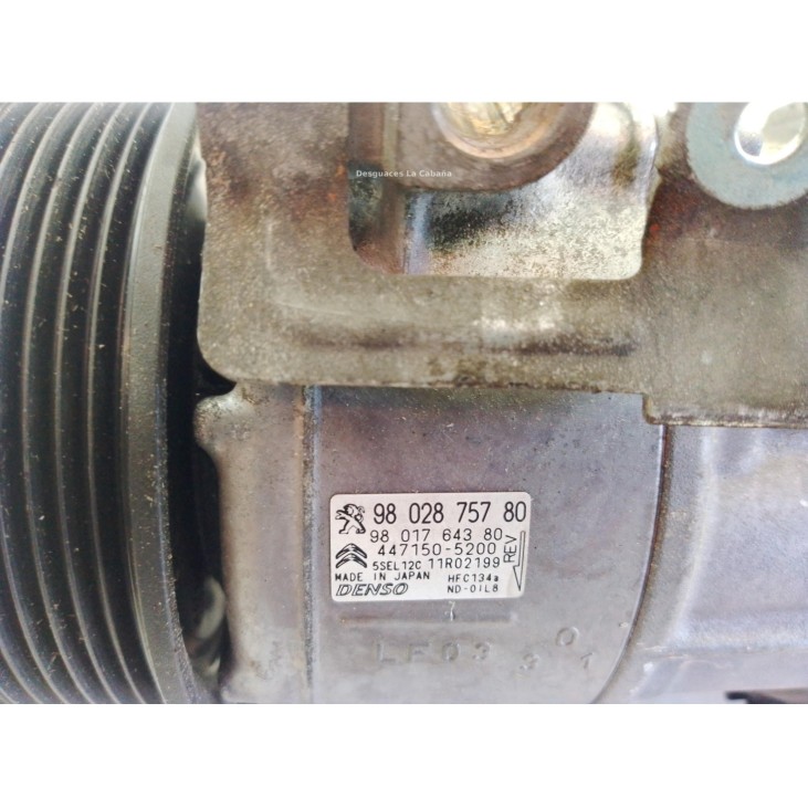 9826268480, 9802875780 COMPRESOR AA CITROEN C4 II (B7)|Desguaces La Cabaña