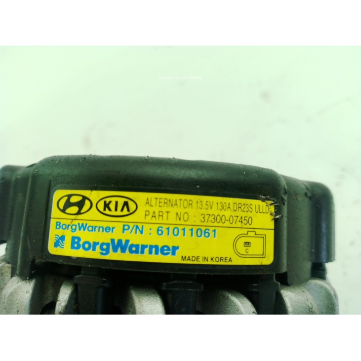 3730007250, 3730007450 ALTERNADOR HYUNDAI i20 III (BC3, BI3)|Desguaces La Cabaña